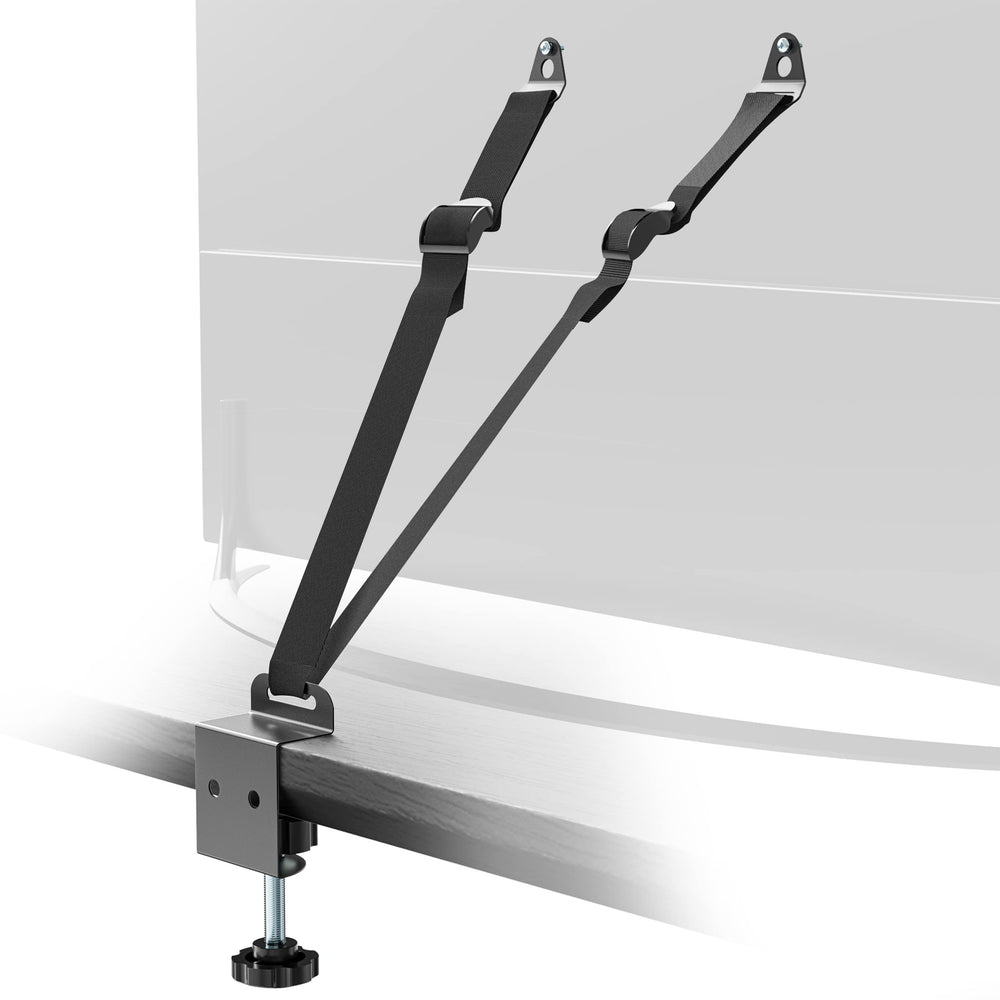 IMtKotW TV Safety Straps packaging shows a ready-to-use anti-tip safety solution.