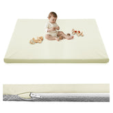 Inaya Baby Play Mat vegan leather surface offers soft, skin-friendly comfort for floor time