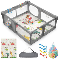 Inaya Baby Playpen setup in under 10 minutes for quick safe play