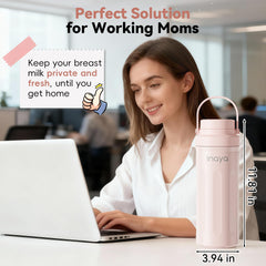 Inaya 360-degree gel cooling tube demonstrates long-lasting chill for travel outings.