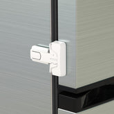 Inaya fridge lock package view shows tool-free setup for quick safety.