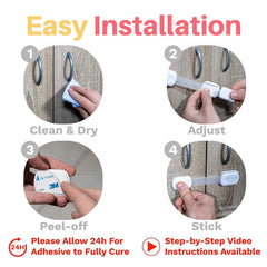 Inaya heat-assisted removal keeps surfaces intact after removal.