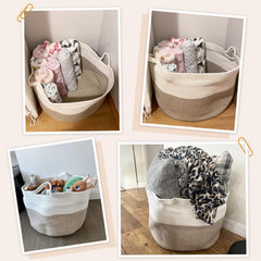 INDRESSME cotton rope material with soft-touch feel