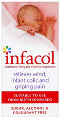 Infacol Colic Relief Drops 50 ml bottle; pack of 2 for gentle gas relief during feeds.