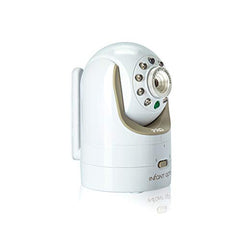 Infant Optics DXR-8 PRO add-on camera white on dresser in nursery setup