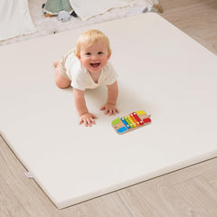INNO STAGE baby play mat soft surface for tummy time and crawling play.