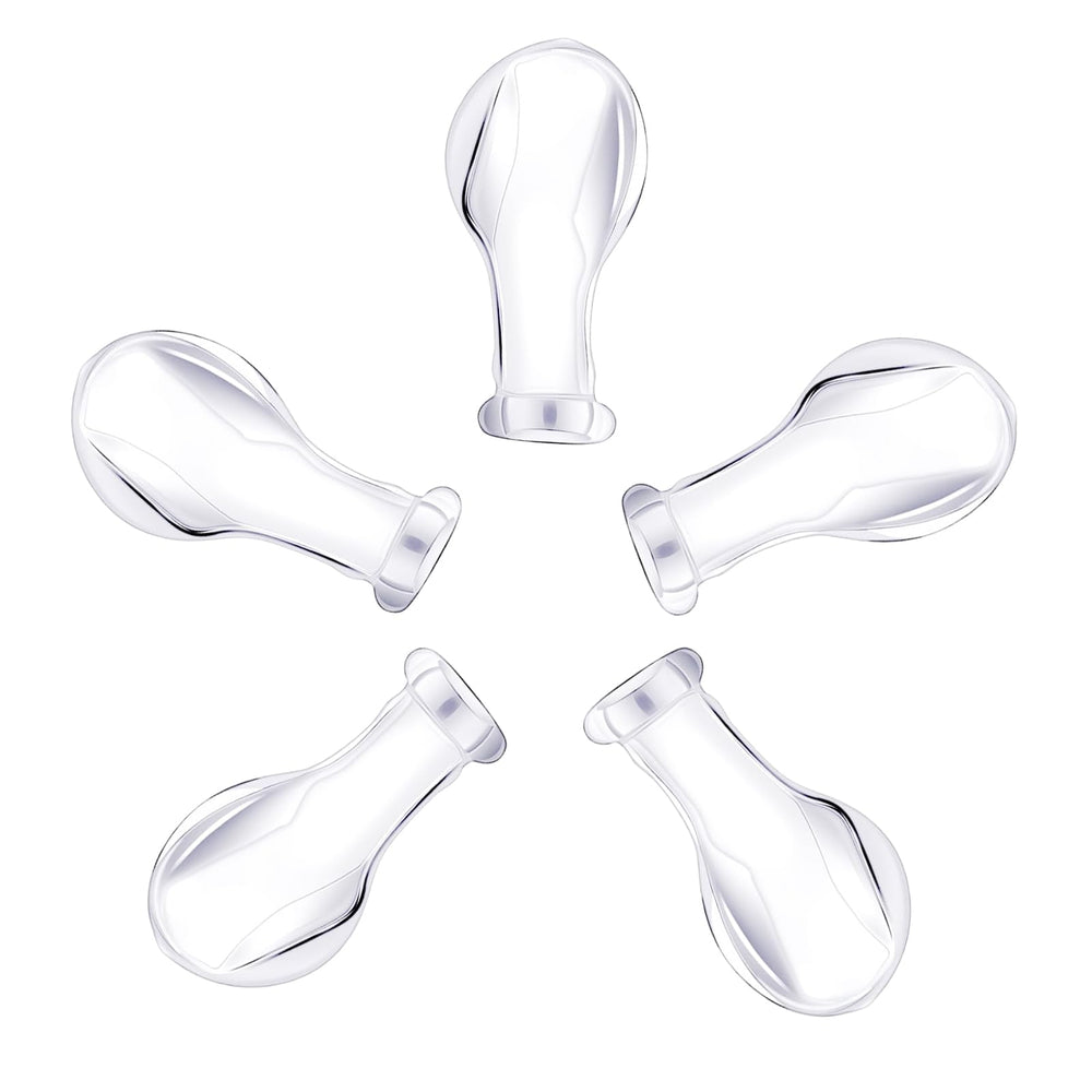 InnocenceIsle adult pacifier nipples 5-pack with case for organized replacements.