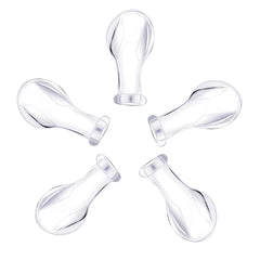 InnocenceIsle adult pacifier nipples 5-pack with case for organized replacements.