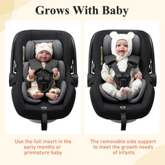 Innokids breathable fabric and soft filling keep baby comfortable year-round.