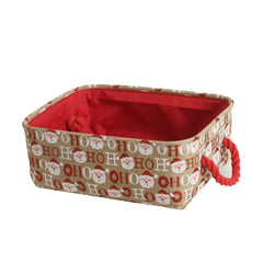 INough Christmas baskets gift-basket-open shows organized gift prep and festive display.