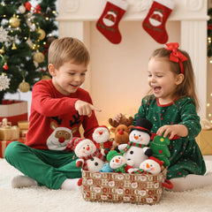 INough Christmas baskets waterproof-canvas-closeup highlights durable, water-resistant ornament storage.