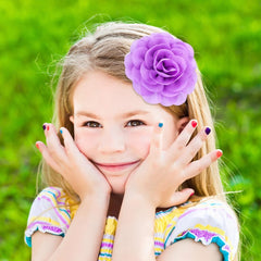 inSowni multicolor hair clip set arranged for versatile color-matching.