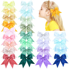 inSowni 25pcs silky ribbon bow full set for versatile everyday hairstyles