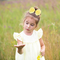 inSowni pink glitter star clip provides secure hold for active kids.