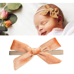 InSowni velvet bow headbands color variety offers versatile styling for daily outfits.