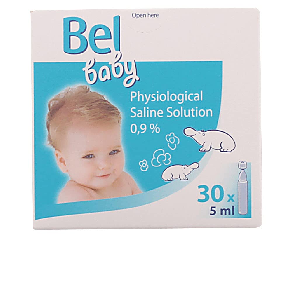 Instituto Español Bel Baby saline ampoules for gentle nasal cleansing in babies