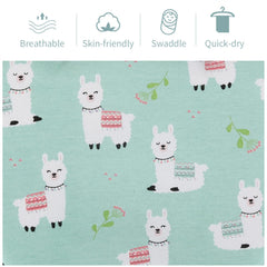 Insular Baby Swaddle Alpaca pack soft cotton texture for gentle daily use