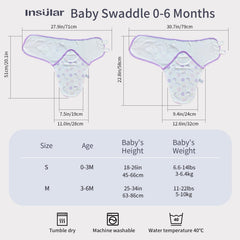 Insular swaddle wings closeup shows soft cotton texture for gentle touch.
