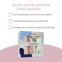 Insular swaddle wrap adjustable Velcro close-up with secure fit