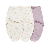 insular baby swaddle-wrap closeup reveals soft cotton fabric for secure, soothing newborn sleep