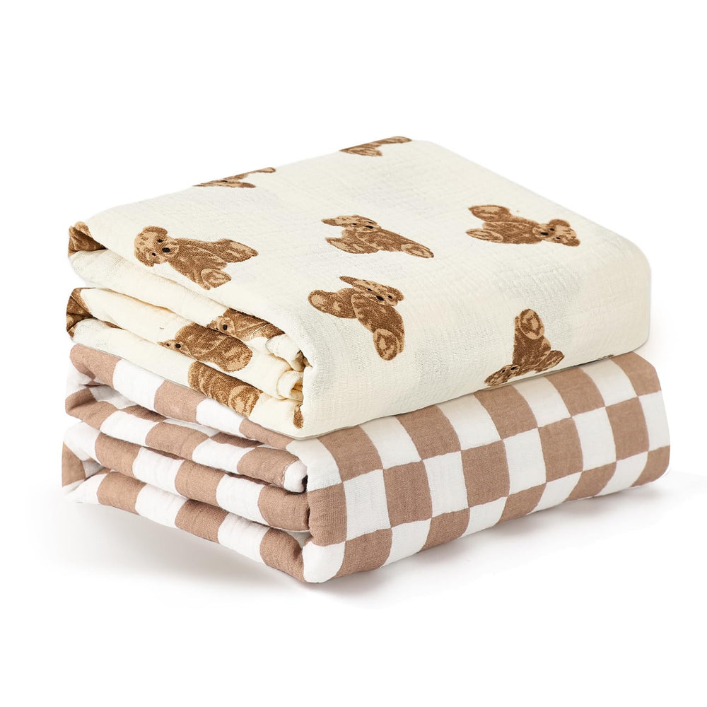 insular muslin swaddle blanket solid color resting gently to soothe newborns