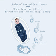 insular Baby Swaddle Sacks forest pack designs showcase versatile patterns.