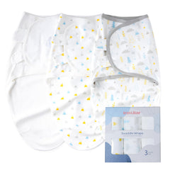 insular Baby Swaddle Sacks forest small closeup highlights soft cotton comfort for newborn sleep.