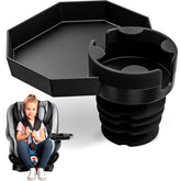 Integral Kids Travel Tray standard base installation enables quick setup for car trips
