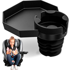 Integral Kids Travel Tray standard base installation enables quick setup for car trips