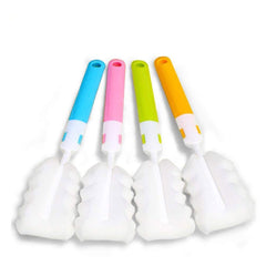 INVODA bottle brush set with a long handle for easy tall-bottle cleaning.