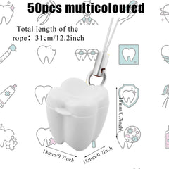 ioffersuper tooth saver multicolor cases image demonstrates vibrant colors ideal for party favors.