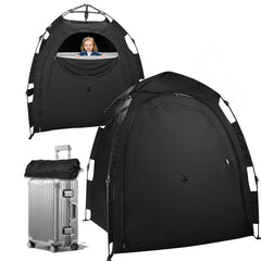 IQYIQY blackout tent pack-n-play folded compact travel space