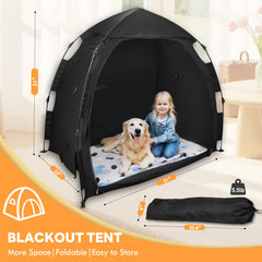 IQYIQY blackout tent travel bag compact easy setup on trips