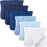 Irenare burp cloth soft touch blue, gentle on baby skin and comfy to hold.