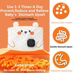 ISANPAN New Generation Baby Wrap vibration demonstrates subtle soothing pulses.