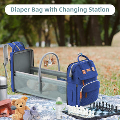 ISMGN diaper bag backpack insulated bottle pockets for temperature control