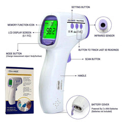 ITA-MED thermometer with batteries included ready to use in seconds