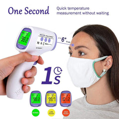 ITA-MED dual-mode thermometer measures body and surface temperatures for versatile use