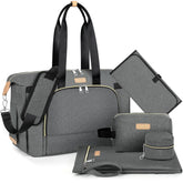 ITIEZY diaper bag tote front view highlighting spacious main compartment for baby essentials