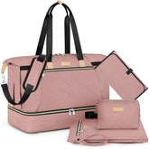 ITIEZY diaper bag tote main pocket keeps baby essentials neatly organized for quick access.