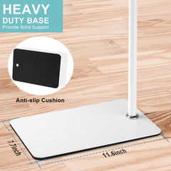 iTODOS floor stand gooseneck enables precise angles without blind spots