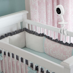 iTODOS travel-friendly mount folds compactly for on-the-go baby surveillance.