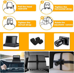 Itomoro Baby Car Mirror easy-install monitor requires no tools.