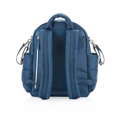 Itzy Ritzy Dream Backpack side view highlights compact, versatile design.