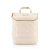 Itzy Ritzy insulated bottle bag interior shows roomy space for up to three bottles