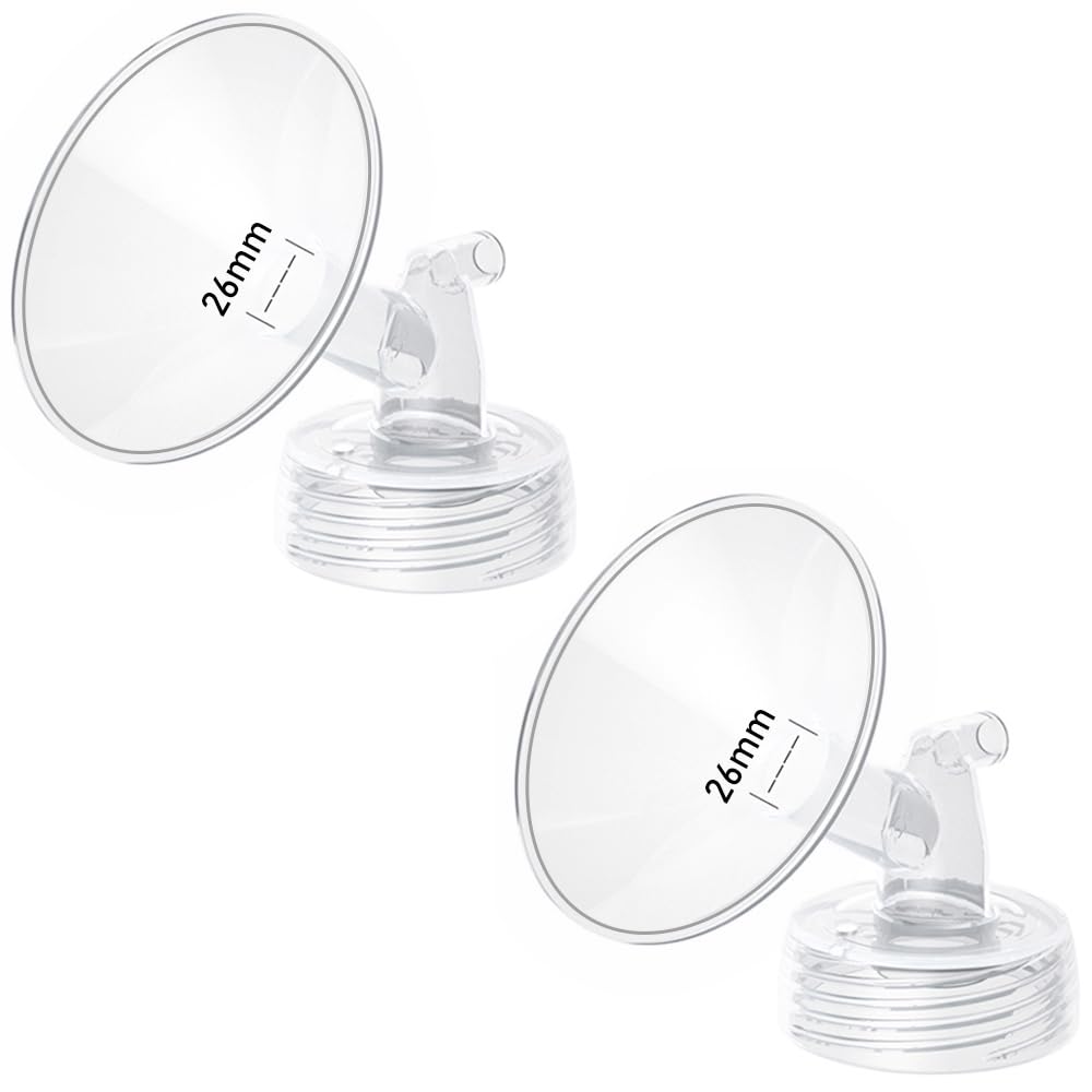 IVARONAL 26mm flange pack front view for comfortable pumping sessions.