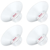 IVARONAL 4pc flange insert 18mm pack with soft silicone for comfortable pumping across brands