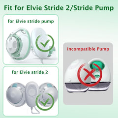 IVARONAL duckbill valve compatible with Momcozy wearable pumps for seamless replacement