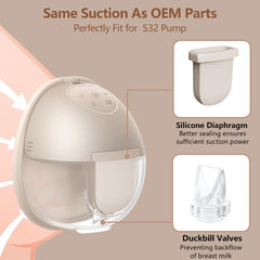 IVARONAL S32 diaphragms offer leak-free pumping across brands