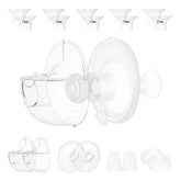 IVARONAL two M5 24mm collector cups for leak-free pumping.